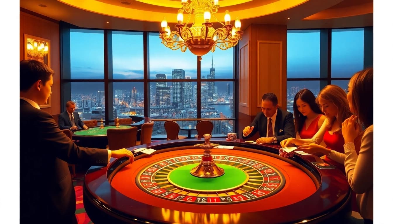 Experience the thrill of casino gaming while consulting with a trusted migration lawyer Melbourne in a lavish setting.