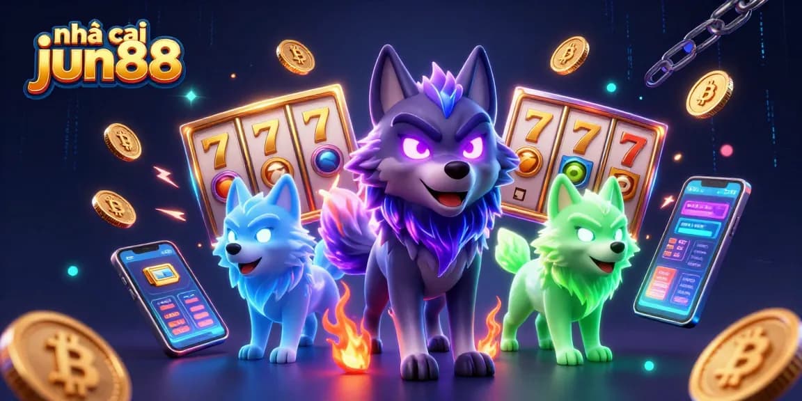 Engage with the thrilling world of nhà cái jun88, where ghostly wolves and cryptos collide in a vibrant casino landscape.