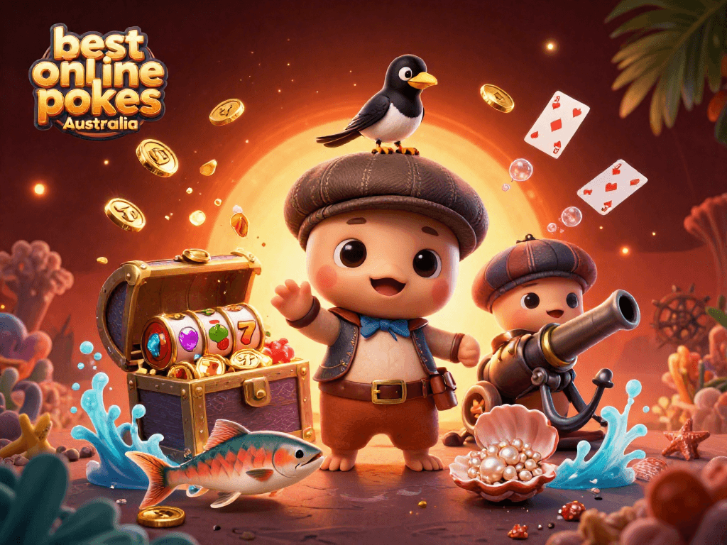 Spin to win with the best online pokies Australia featuring vibrant characters and slots!