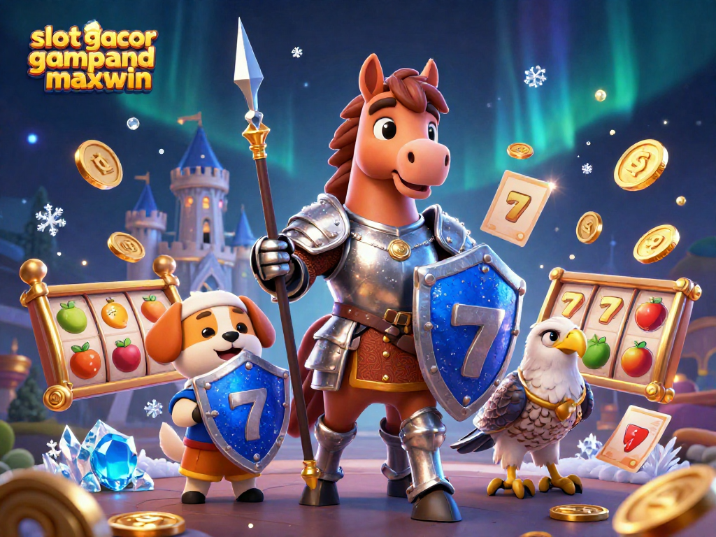 Experience thrilling wins with slot gacor gampang maxwin, featuring dynamic slot reels and fun casino elements.