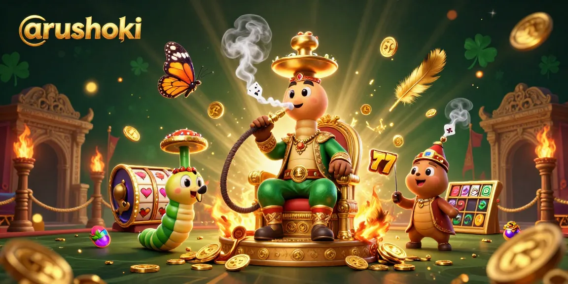 arushoki memberikan pengalaman bermain slot yang menarik dengan karakter dan elemen kasino yang memukau