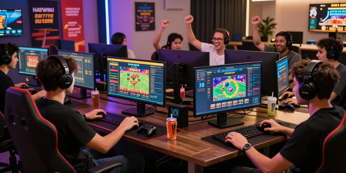 Exciting gaming experience at https://haywin.eu.com/ with players engaged in live casino games and betting.