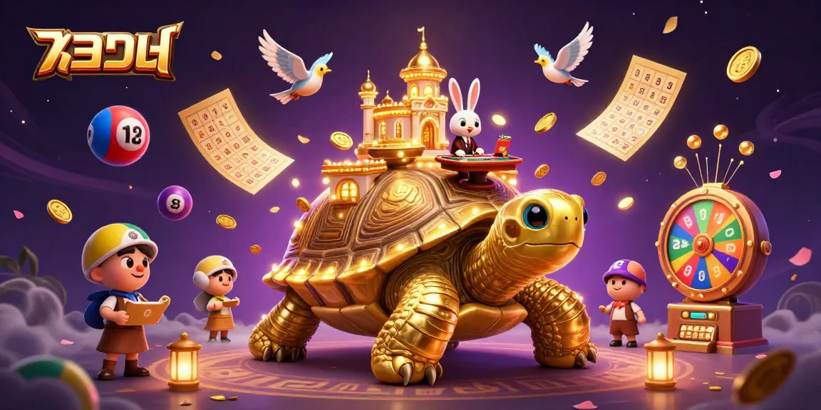 Experience thrilling แทงบอล action with a vibrant casino scene featuring dynamic lottery balls and golden coins.