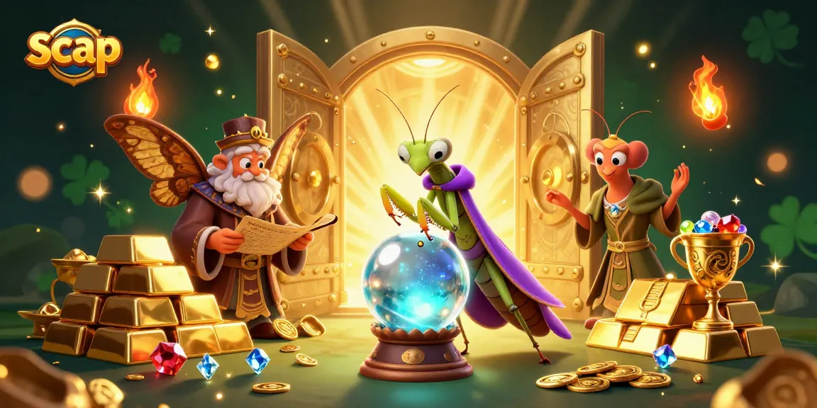 Engage with scap's vibrant casino adventures featuring fantasy elements and dazzling treasures.