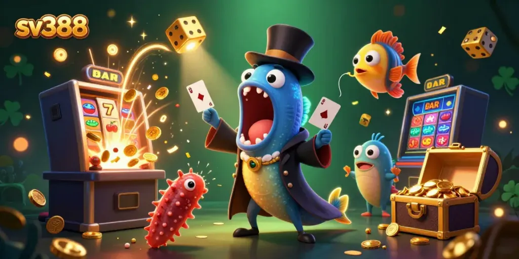 Experience thrilling gameplay and excitement at sv388 with vibrant casino elements.