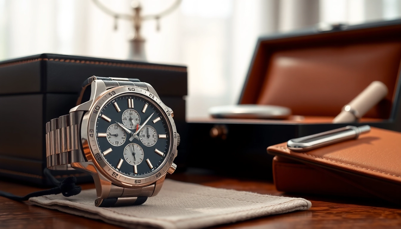 Showcasing luxurious super clone watches with detailed craftsmanship in a refined setting.