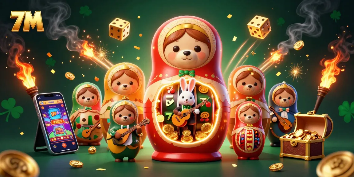 Experience thrilling wins with 7M's vibrant casino scene filled with action and excitement.