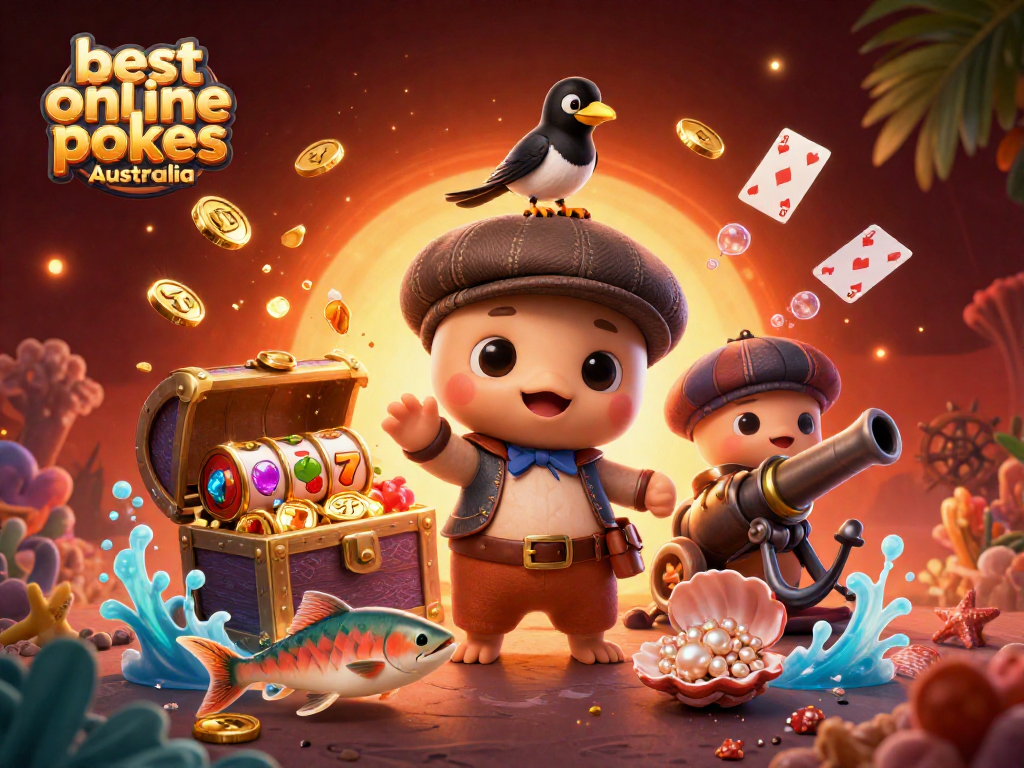 Spin to win with the best online pokies Australia featuring vibrant characters and slots!