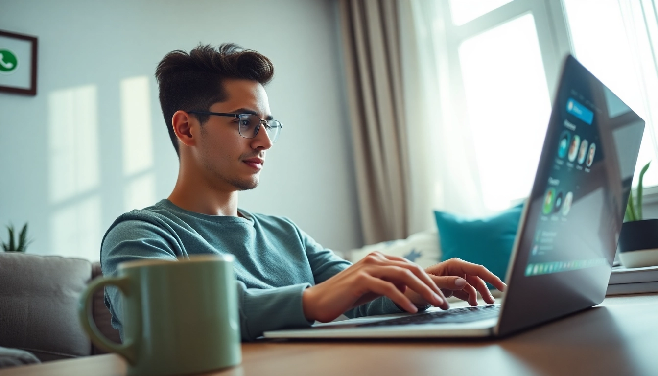 在使用快连VPN时，通过 WhatsApp Web 实现安全消息传递与视频通话。