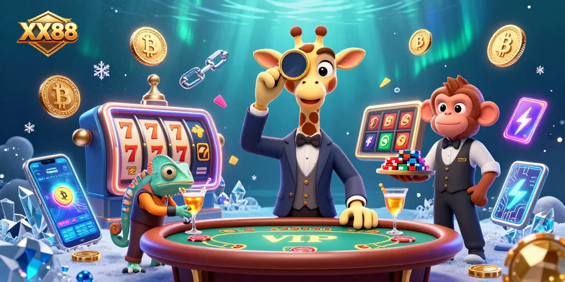 Experience thrilling gameplay at XX88 with vibrant casino characters and imagery capturing excitement.