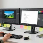 Efficient workspace for snipaste下载 showcasing screenshot software setup and creative tools.