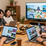 Explore Asian culture in Spanish at https://hanadultalk.com through vibrant online community gatherings showcasing diverse content.